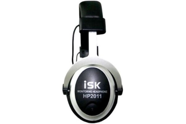 Słuchawki iSK HP2011 Nauszne Przewodowe biały
