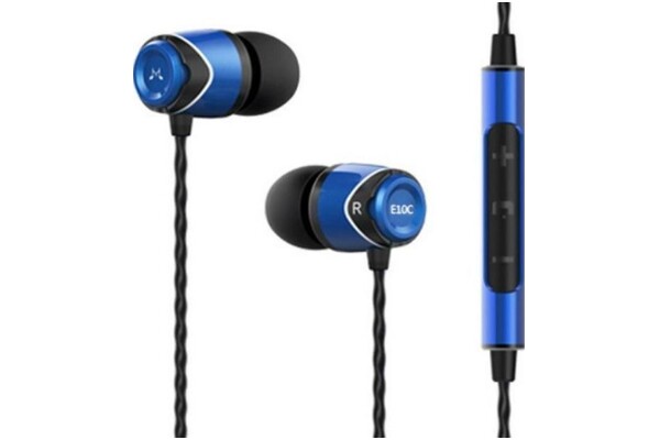 Słuchawki SoundMAGIC E10C Dokanałowe Przewodowe niebieski