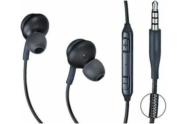 Słuchawki Samsung EOIG955 Dokanałowe Przewodowe czarny