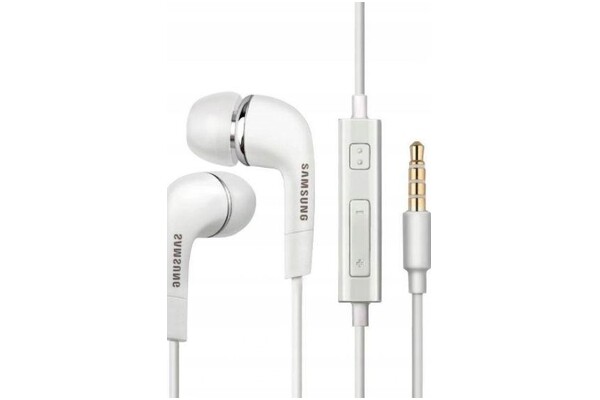 Słuchawki Samsung EHS64 Galaxy Dokanałowe Przewodowe biały