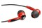 Słuchawki DEFENDER Basic 604 Dokanałowe Przewodowe czerwony