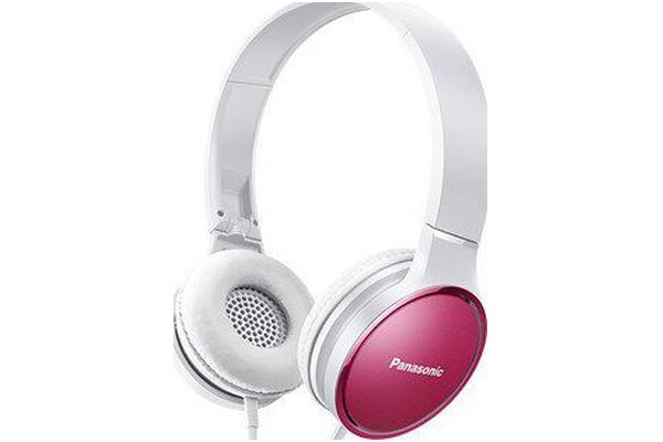 Słuchawki Panasonic RPHF300MEP Nauszne Przewodowe różowy
