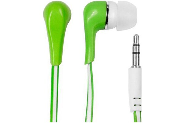 Słuchawki Vakoss MH132EE Dokanałowe Przewodowe zielony