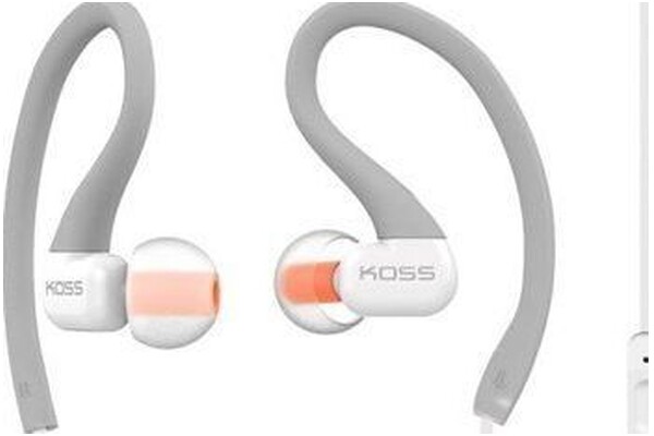 Słuchawki Koss KSC32IB Fit Clips Dokanałowe Przewodowe szary