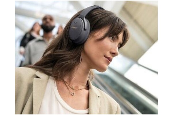 Słuchawki Bose QuietComfort 45 Nauszne Przewodowe czarny