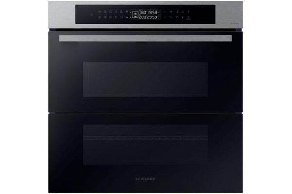Piekarnik Samsung NV7B4325ZAS Dual Cook Flex elektryczny srebrno-czarny