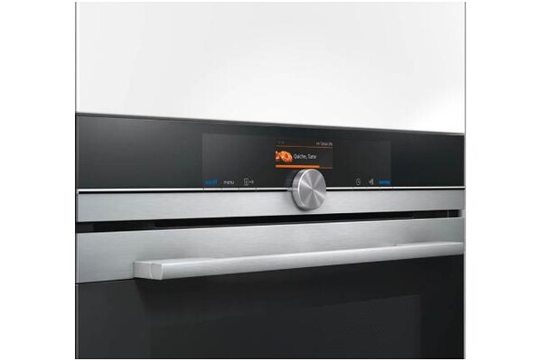 Piekarnik do zabudowy Siemens HB676G0S1 iQ700 elektryczny srebrno-czarny