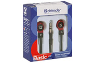 Słuchawki DEFENDER Basic 619 Douszne Przewodowe czerwony