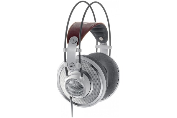 Słuchawki AKG K701 Nauszne Przewodowe srebrny