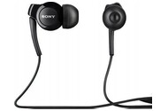 Słuchawki Sony MHEX300AP Dokanałowe Przewodowe czarny