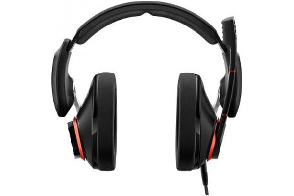 Słuchawki Sennheiser GSP500 Nauszne Przewodowe czerwony