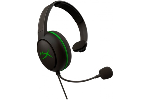 Słuchawki HYPERX Cloudx Chat Xbox Nauszne Przewodowe zielony