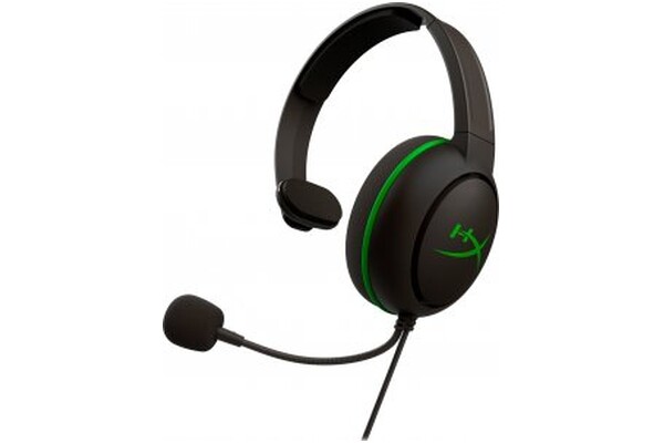 Słuchawki HYPERX Cloudx Chat Xbox Nauszne Przewodowe zielony