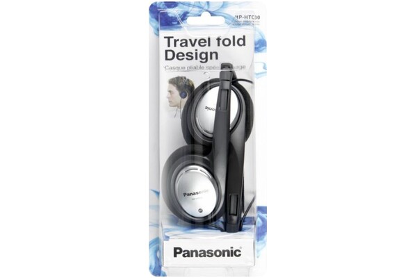 Słuchawki Panasonic RPHT030ES Nauszne Przewodowe srebrny