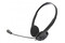 Słuchawki Manta HDP001 Nauszne Przewodowe czarny