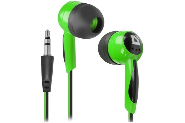 Słuchawki DEFENDER Basic 604 Dokanałowe Przewodowe zielony