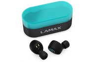 Słuchawki LAMAX Dots1 Dokanałowe Bezprzewodowe czarno-niebieski