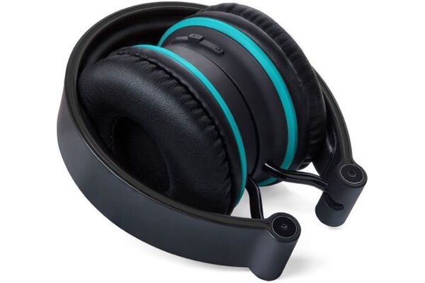 Słuchawki LAMAX Blaze B-1 Nauszne Bezprzewodowe czarno-niebieski