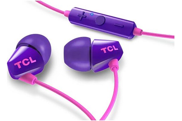 Słuchawki TCL SOCL100BT Dokanałowe Bezprzewodowe fioletowy