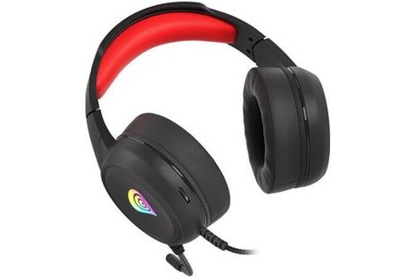 Słuchawki Genesis NSG1609 Neon 200 Nauszne Przewodowe czerwony