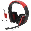 Słuchawki Thermaltake HTSHK002ECRE Shock Blasting Nauszne Przewodowe czerwony