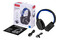 Słuchawki XMUSIC BTH106B Nauszne Bezprzewodowe niebieski