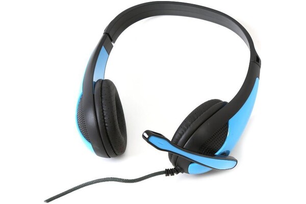 Słuchawki Omega FH4008 Freestyle Nauszne Przewodowe niebieski