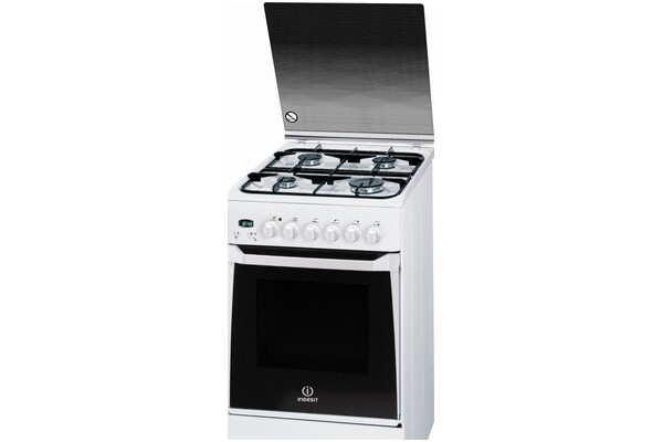 Kuchnia INDESIT KN3G650SAWU płyta gazowa, piekarnik elektryczny