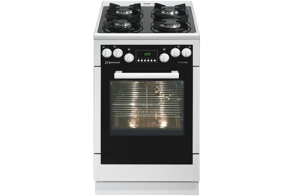 Kuchnia MASTERCOOK KGE3490BFUT płyta gazowa, piekarnik elektryczny