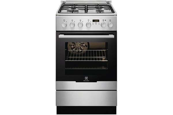Kuchnia Electrolux EKK54501OX płyta gazowa, piekarnik elektryczny