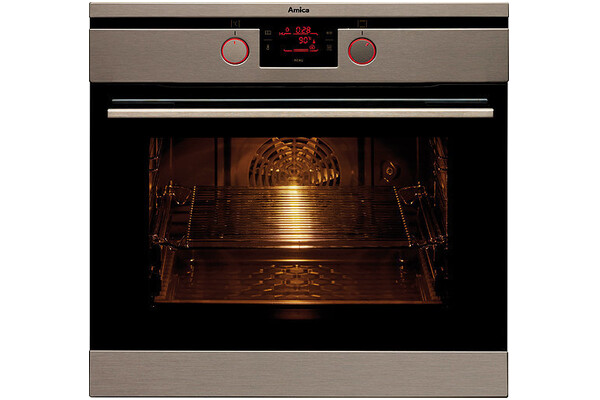 Piekarnik do zabudowy AMICA EBI8862AA elektryczny Inox-czarny