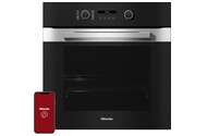 Piekarnik do zabudowy MIELE H2861BP elektryczny Czarno-stalowy