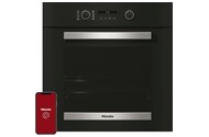 Piekarnik do zabudowy MIELE H2465B elektryczny Czarno-stalowy
