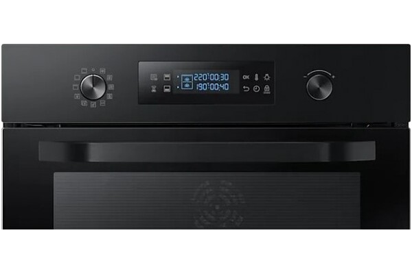Piekarnik do zabudowy Samsung NV70M3541RB Dual Cook elektryczny czarny