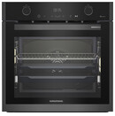 Piekarnik do zabudowy Grundig GEBM19400DXHI elektryczny srebrno-szary