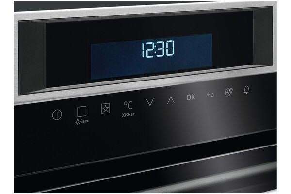 Piekarnik do zabudowy AEG-Electrolux BPE742320M elektryczny srebrny
