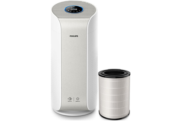 Oczyszczacz powietrza Philips AC305550 Dual Scan biały