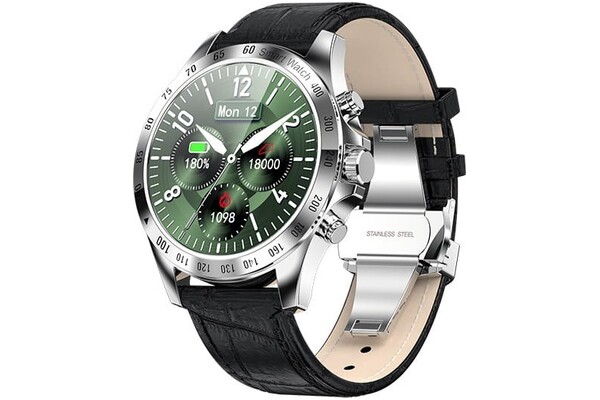 Smartwatch Garett Electronics Men Style 1.72" srebrny