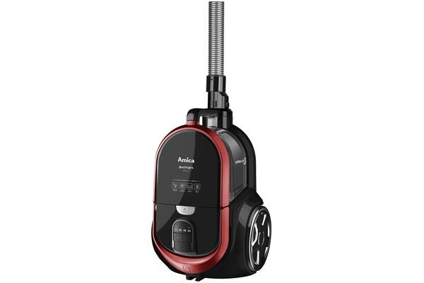 Odkurzacz AMICA VM4012 Akman tradycyjny bezworkowy 800W Czarno-bordowy