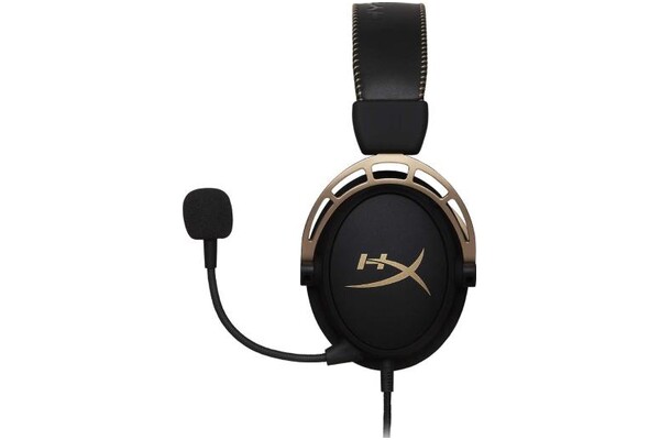 Słuchawki HYPERX Cloud Alpha Nauszne Przewodowe czarno-złoty