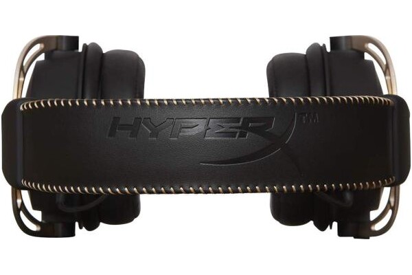 Słuchawki HYPERX Cloud Alpha Nauszne Przewodowe czarno-złoty