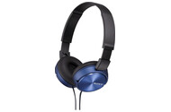 Słuchawki Sony MDRZX310 Nauszne Przewodowe czarno-niebieski