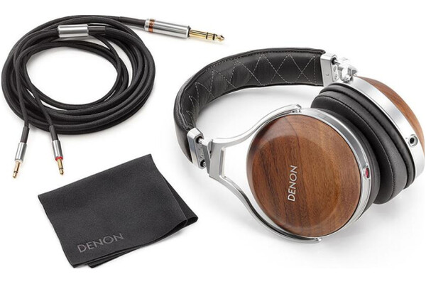 Słuchawki Denon AHD7200EM Nauszne Przewodowe brązowy