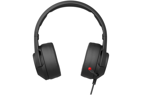 Słuchawki Genesis NSG1658 Argon 600 Nauszne Przewodowe czarno-czerwony