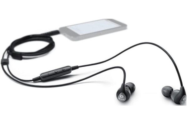 Słuchawki Shure SE112 Dokanałowe Przewodowe czarno-szary