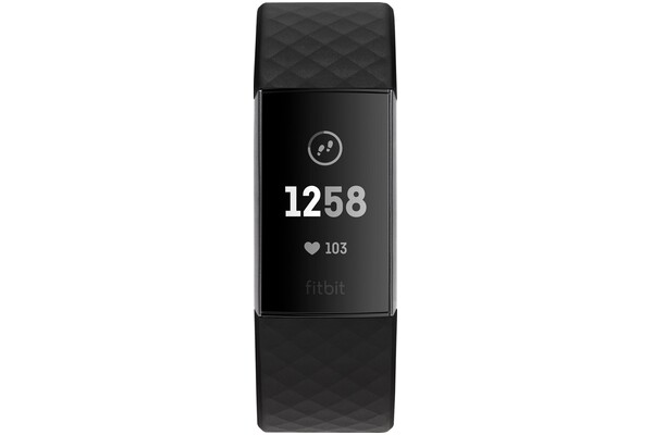 Smartwatch FITBIT Charge 3 czarny