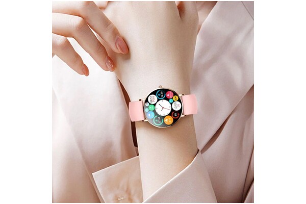 Smartwatch Manta Alexa różowy