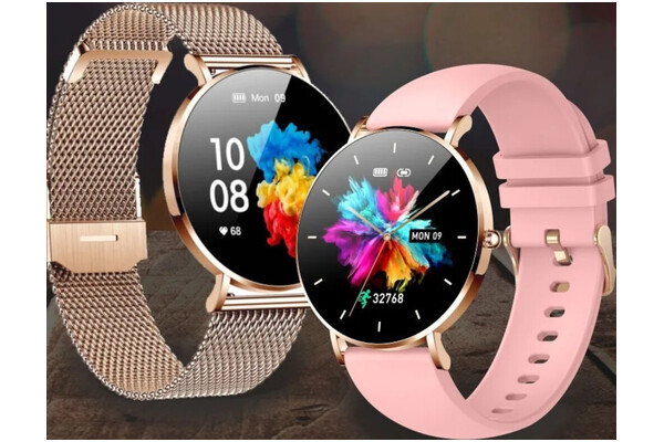 Smartwatch Manta Alexa różowy