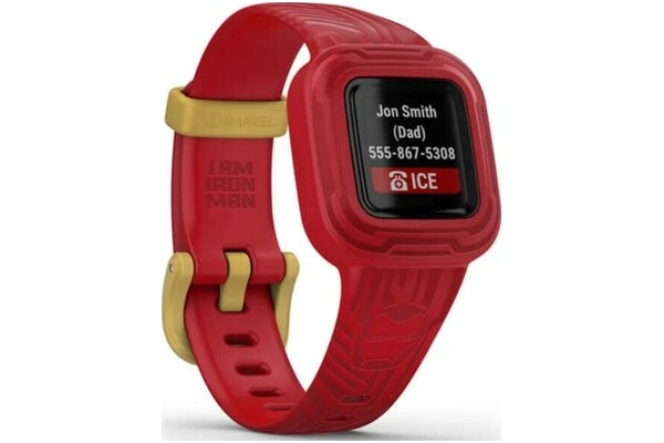 Smartwatch Garmin Vivofit Junior 3 0.78" czerwony