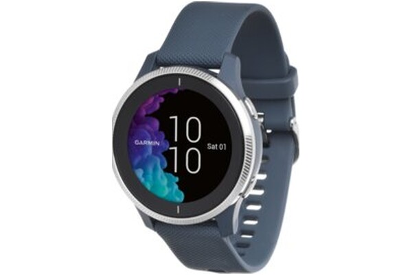 Smartwatch Garmin Venu 1.19" Granatowo-srebrny